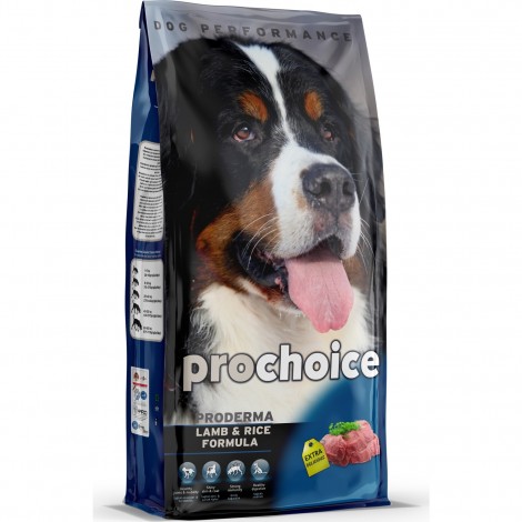 Pro Choice Proderma Kuzulu ve Pirinçli 1 kg Yetişkin Köpek Maması - Açık Paket